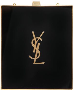 Saint Laurent Tuxedo Plexi Clutch Bag with Chain | Bragmybag