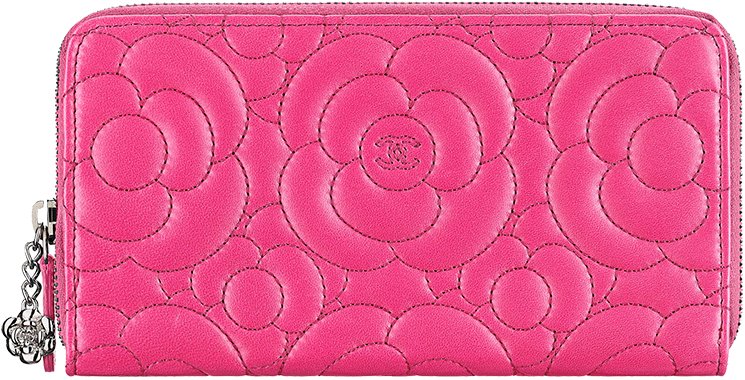 Chanel Camellia Quilted Wallets