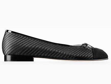Chanel Diagonal Quilted Flats thumb