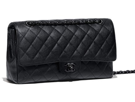 Chanel So Black Classic Flap Bag thumb