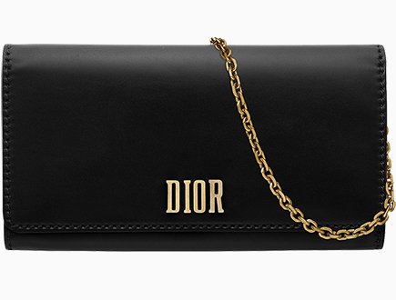 Dior D Fence Croisiere Wallet with Chain thumb
