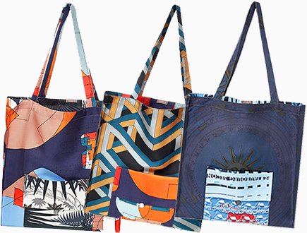 Hermes Silk Shopping Bag | Bragmybag