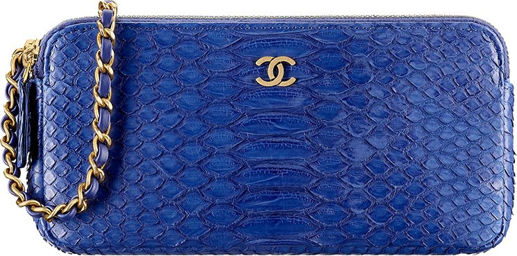Chanel-Python-Clutch-with-Chain