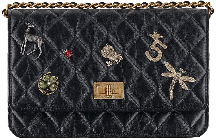 Chanel Reissue 2.55 Charm Wallet On Chain