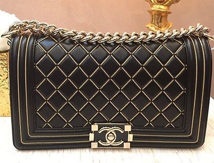 Boy Chanel Chain Quilted Flap Bag thumb