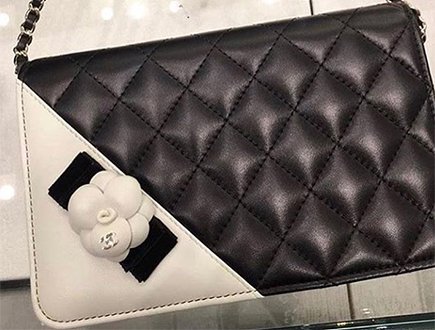 Chanel Camelllia Quilted Flap Bag thumb