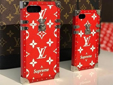 Louis Vuitton x Supreme Eye-Trunk for iPhone