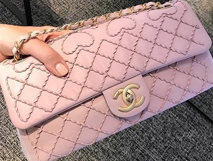 Chanel Twist Quilted With Heart Bag thumb