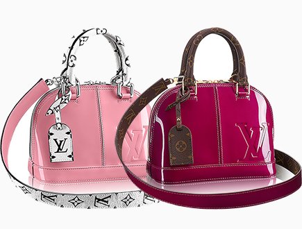 Louis Vuitton Vernis Lisse Alma Bag