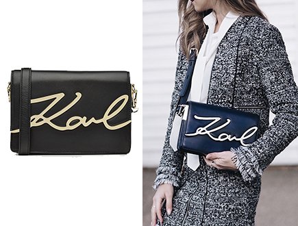 Karl Lagerfeld K Metal Signature Bag 