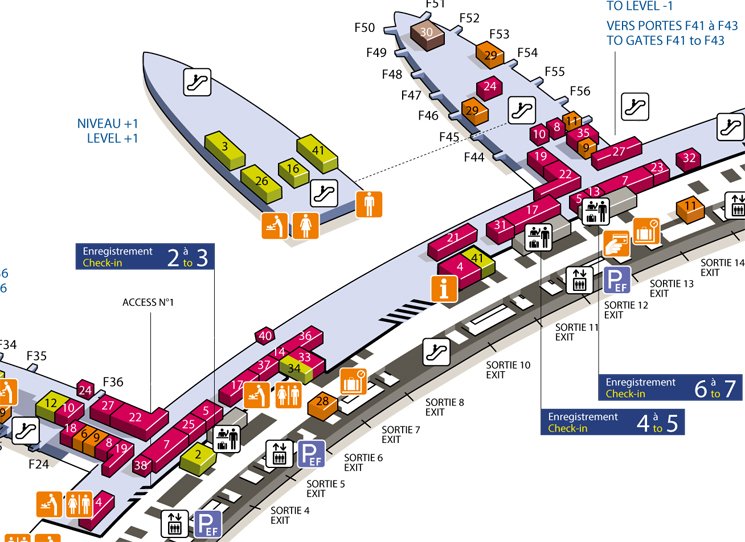 Roissy-Charles-de-Gaulle-Airport-Terminal-2F-Departure-level