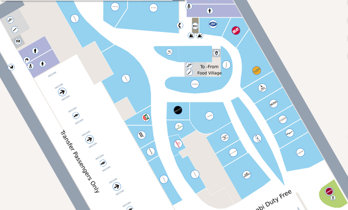 Shopping-at-abu-dhabi-airport-overall-map-t3-details