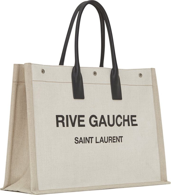 Saint Laurent Linen Rive Gauche Bag | Bragmybag