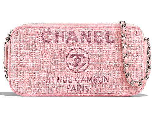 Chanel Deauville Clutch With Chain thumb