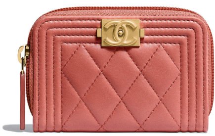 Chanel 2023 Classic Zipped Coin Purse Coin Pouch - Pink Wallets,  Accessories - CHA883779