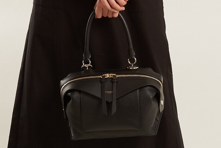 Givenchy Sway Small Leather Top-Handle Bag