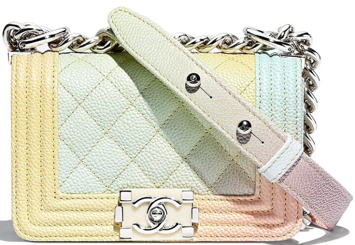 chanel rainbow handle