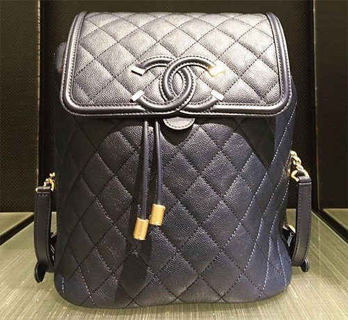 Chanel CC Filigree Backpack thumb