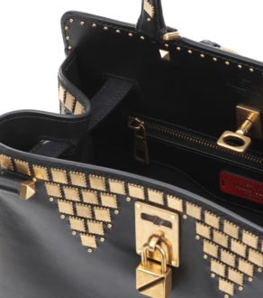 Valentino Garavani Gold Studded Joylock Bag | Bragmybag