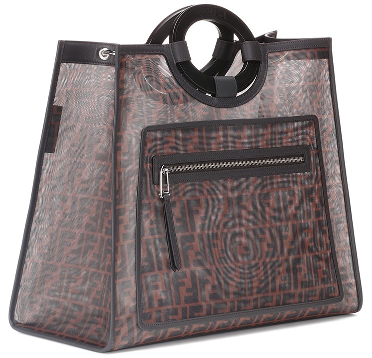 fendi runaway shopper bolsa