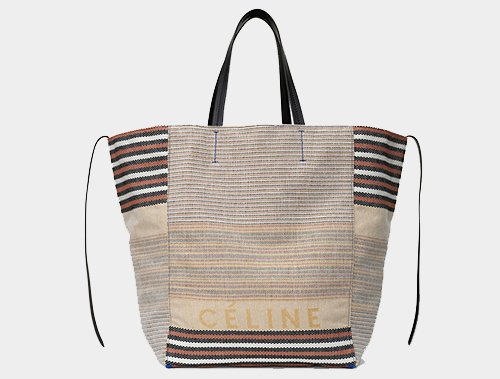 Celine Large Phantom Bag in Multicolor Cotton And Textile thumb