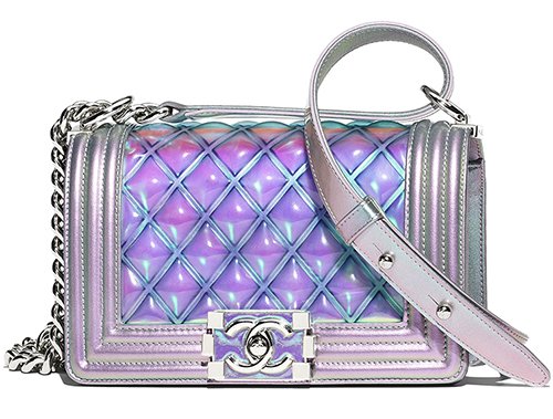 Chanel Boy PVC Quilted Bag