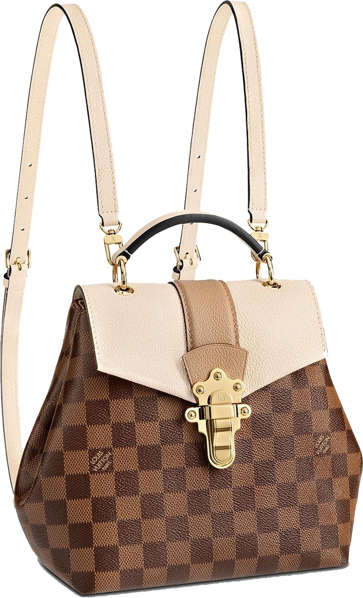 Louis Vuitton Clapton Backpack Damier and Leather - ShopStyle