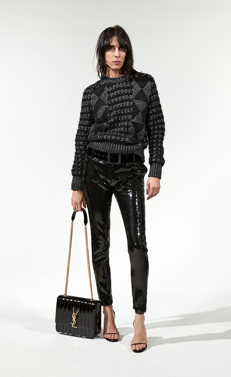 Yves Saint Laurent Vicky Mini Black Patent Leather Camera Bag NWOT MSRP  $2500