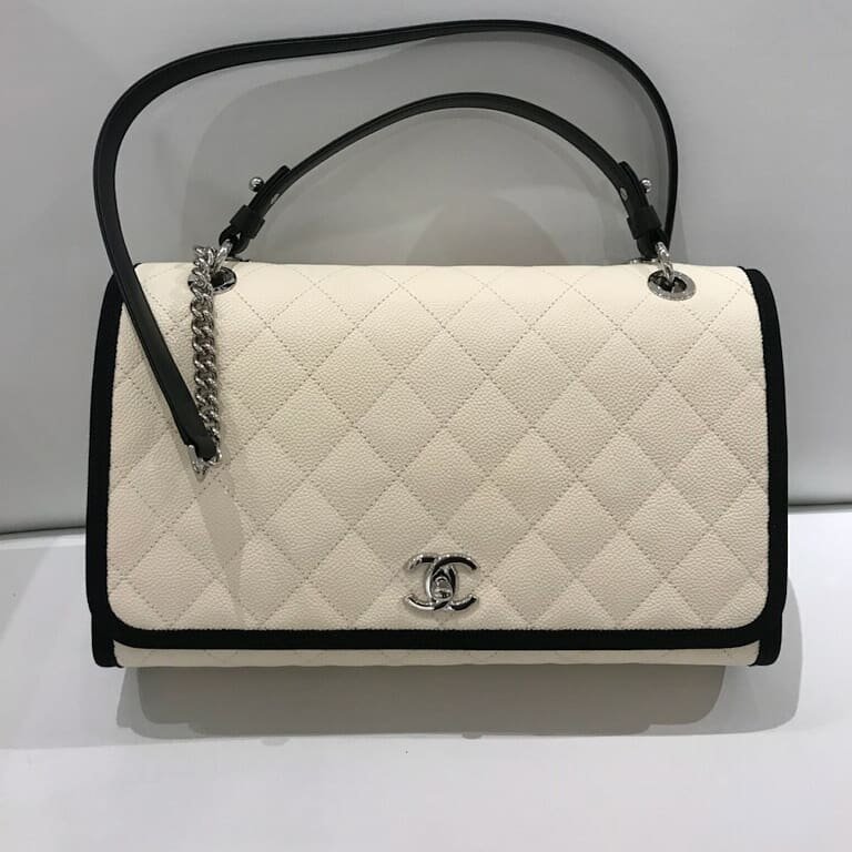 Chanel-Bi-Color-Top-Handle-Flap-Bag-8