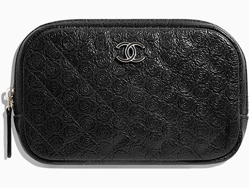 Chanel Camellia Quilted Enamel CC Case thumb