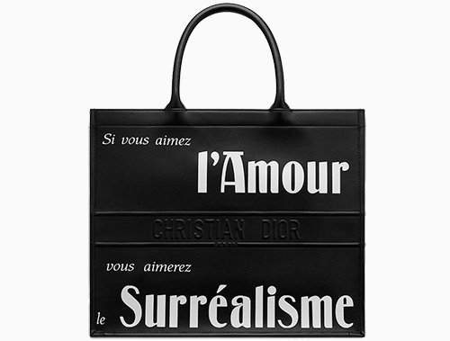 Dior Surrealism Book Tote Bag thumb
