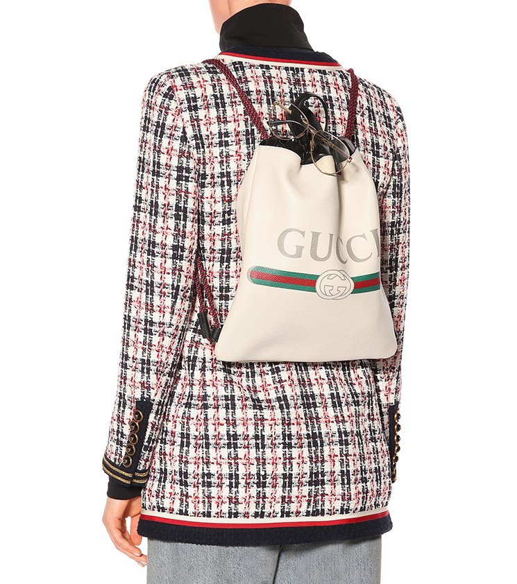 Gucci Vintage Logo Drawstring Backpack | Bragmybag