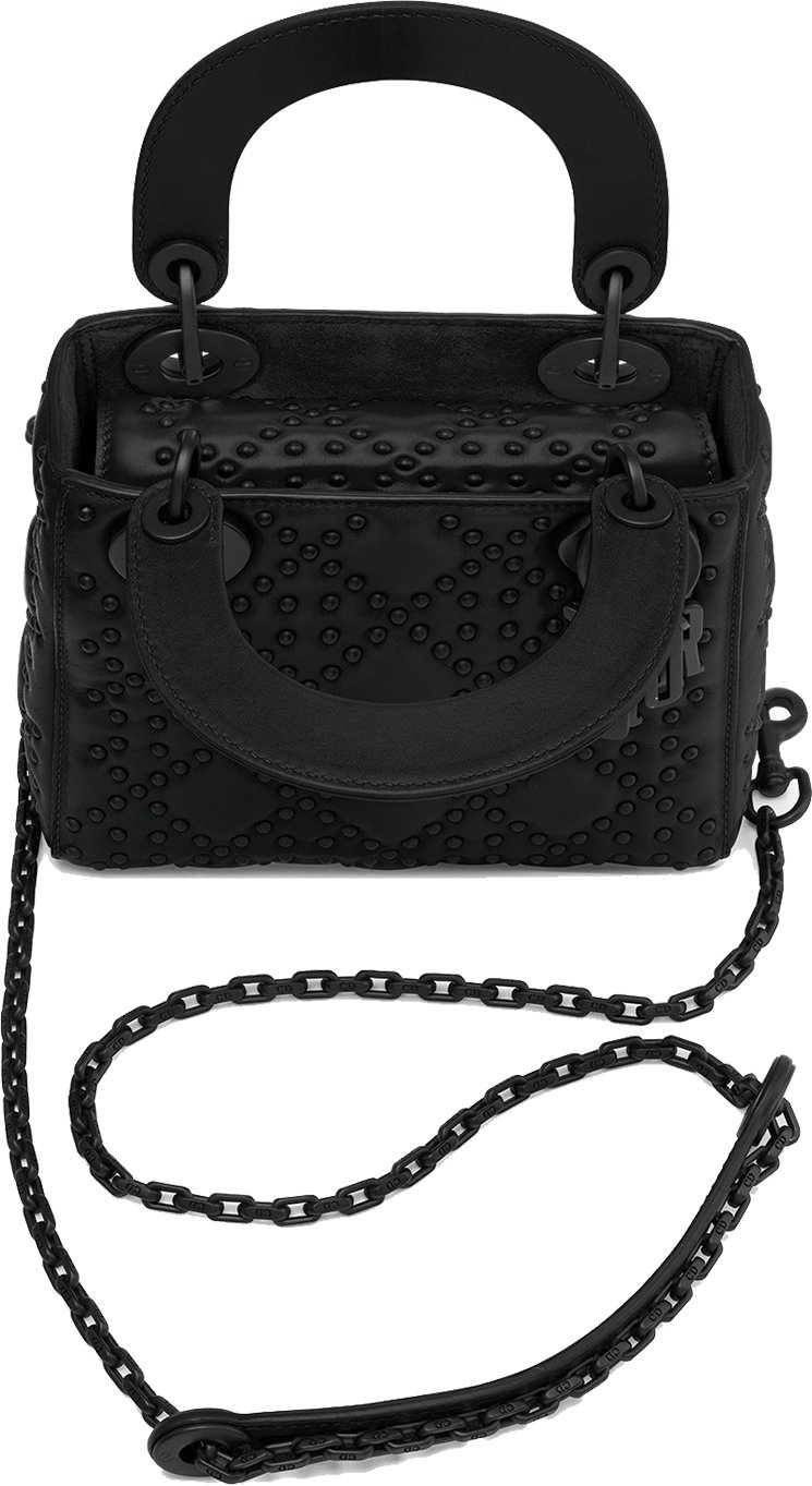 Lady Dior All Black Braided Quilted Bag  Bragmybag