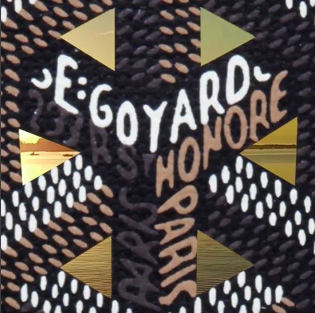 GOYARD-Goyard Saint Louis Claire Voie PM Bag Tote Bag Yellow