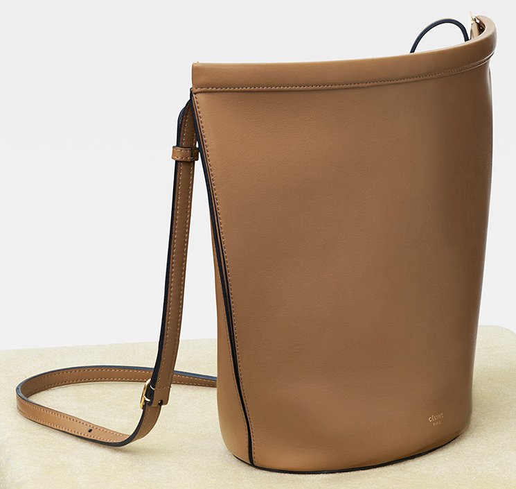 Celine Clasp Bucket Bag 3