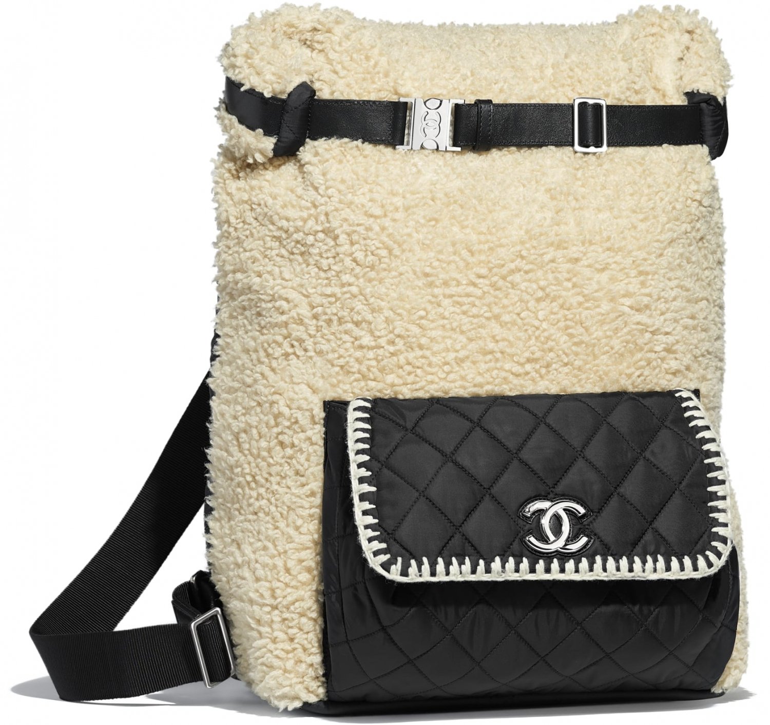 Chanel Coco Neige Backpack With Flap