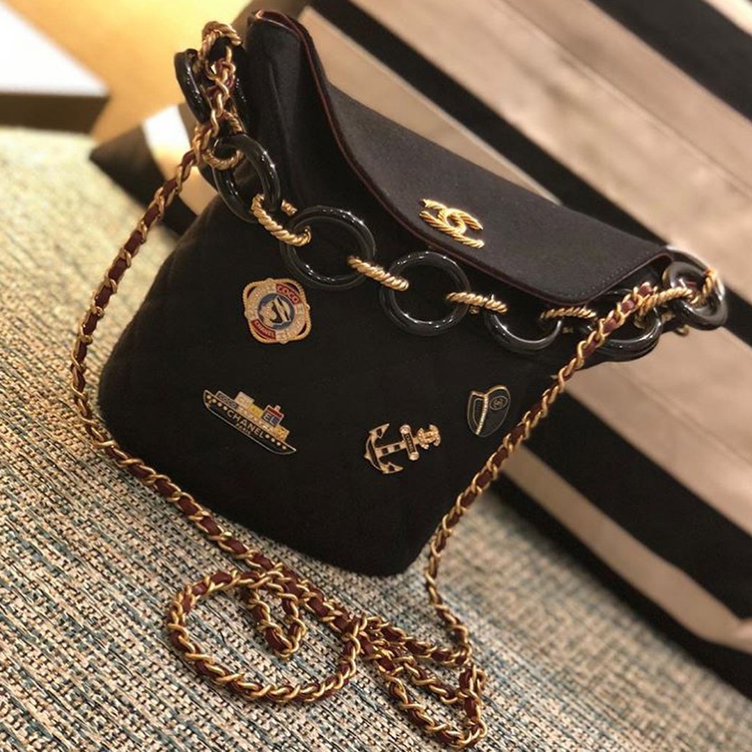 Chanel Handle With Chic Bucket Bag