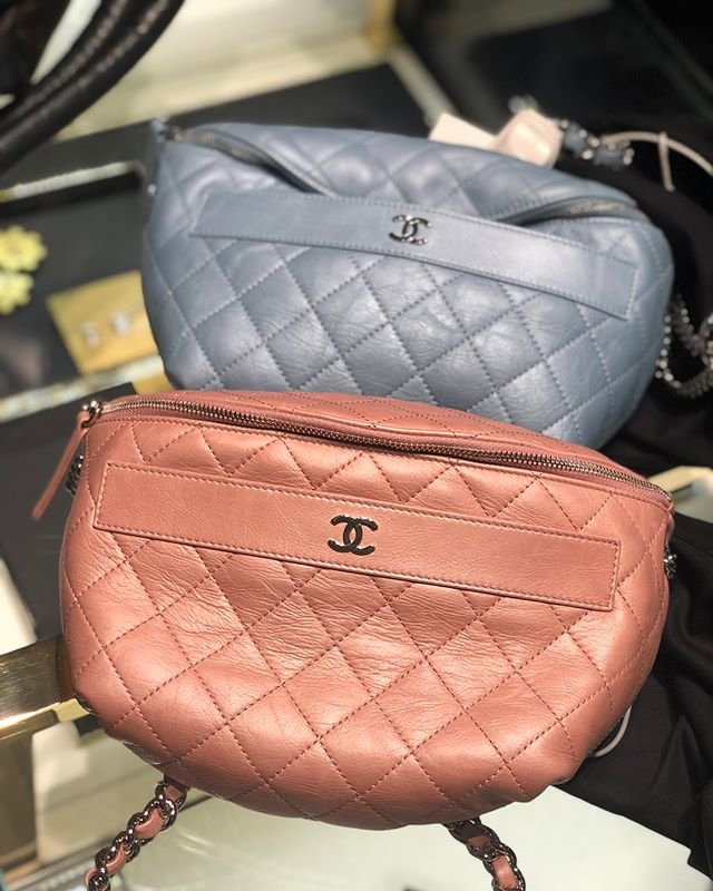 Chanel Quilted Halfmoon Bag