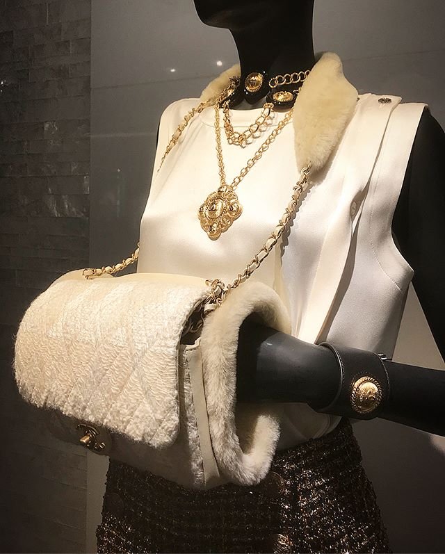 Chanel-Shearling-Handpocket-Bag