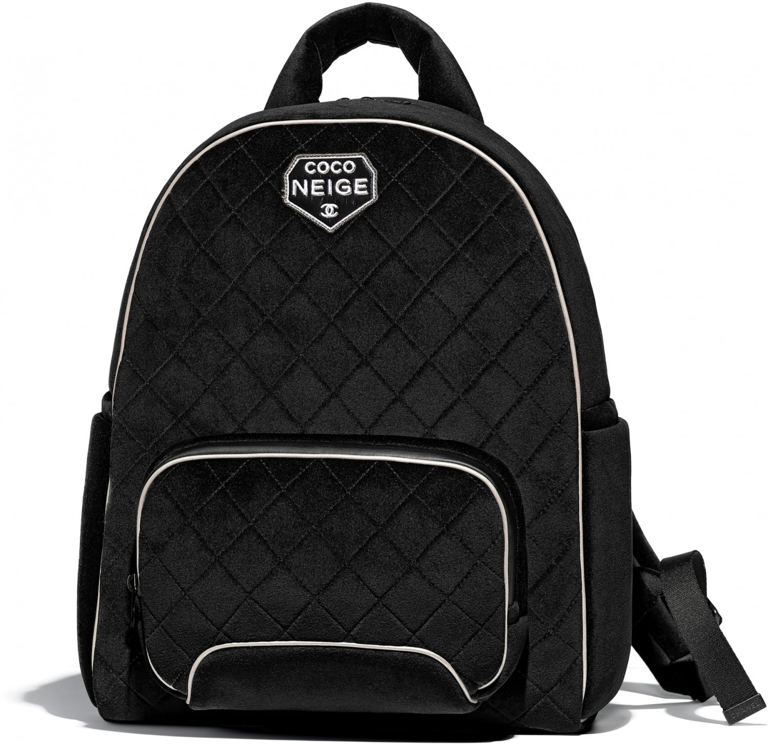 Chanel Velvet Coco Neige Backpack