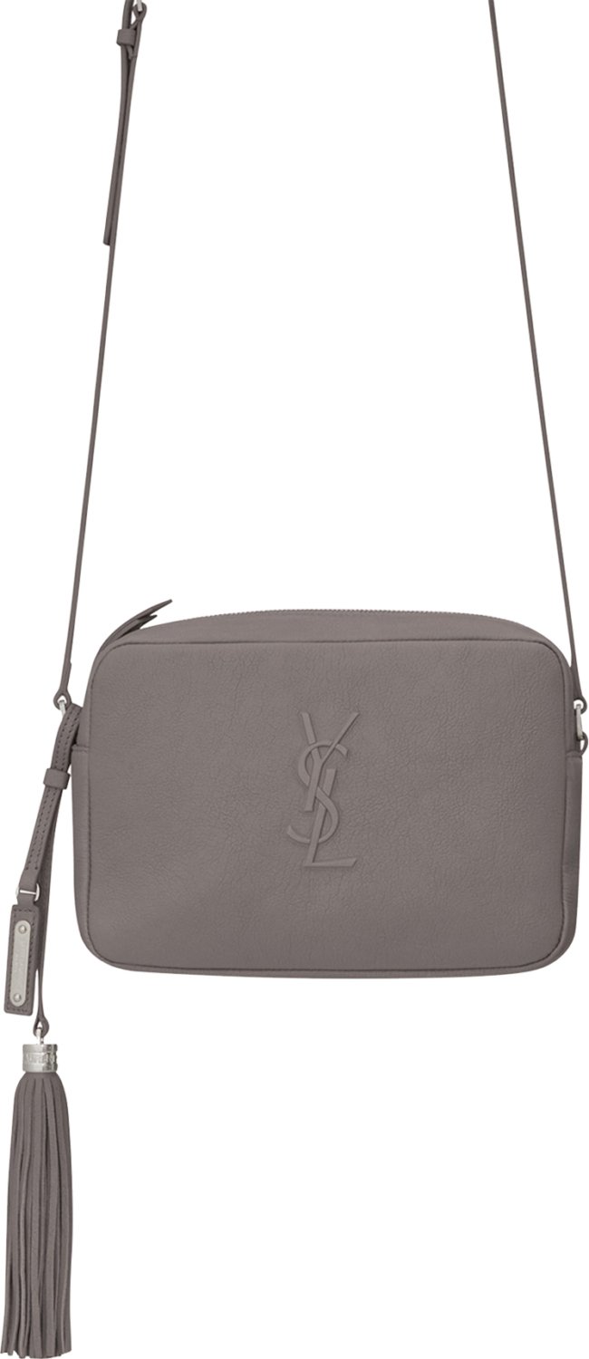 Brand New Ysl Lou Camera Bag In Smooth Leather