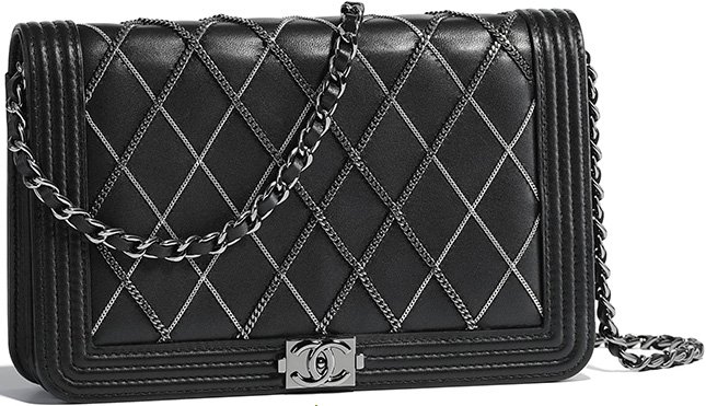 Chanel Boy Chain Quilted WOC