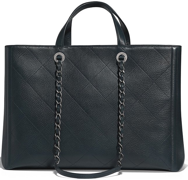 Chanel CC Deerskin Large Shopping Bag 2