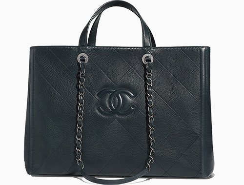 Chanel CC Deerskin Large Shopping Bag thumb