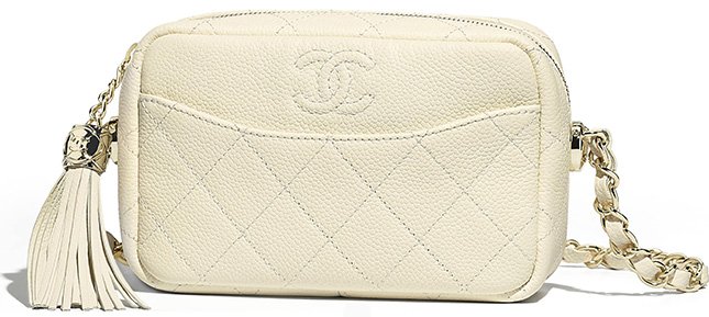 Chanel Flat Quilted Camera Case