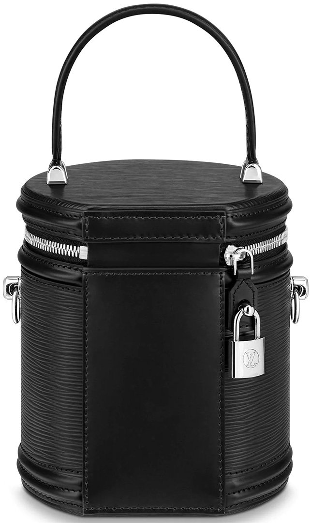 Louis Vuitton NEW Cannes Bag #LVFW18 Epi Noir: Details, what fits & try-on  
