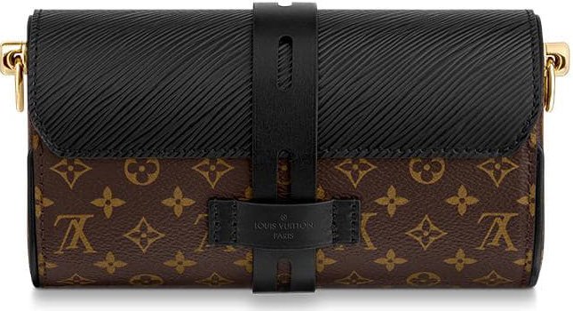 Glasses case leather handbag Louis Vuitton Brown in Leather - 25226713