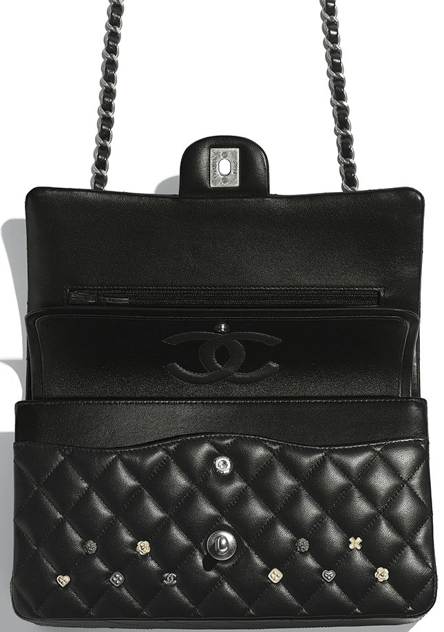 Chanel Charm Quilted Classic Flap Bag 7
