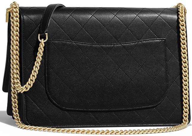 Chanel Grained Calfskin Enamel CC Flap Bag | Bragmybag