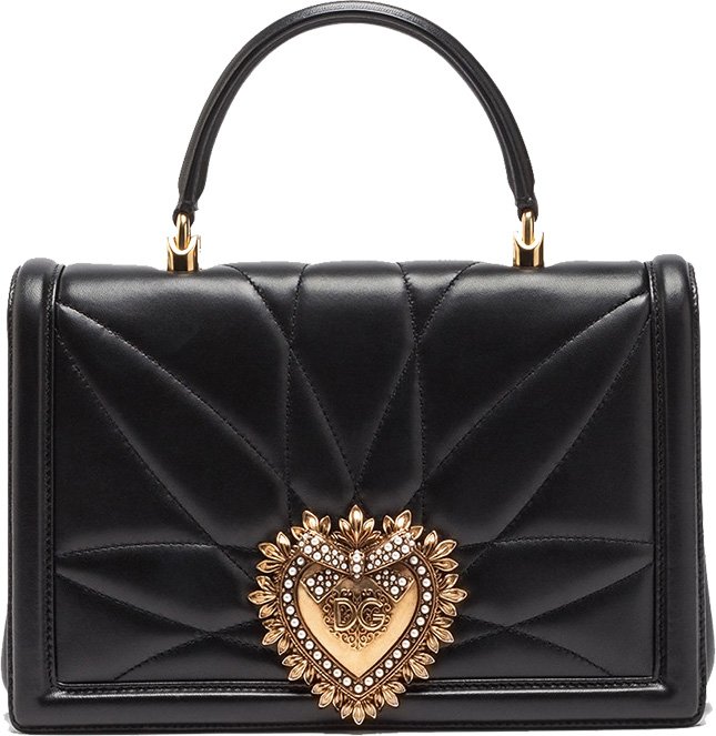 FC Barcelona WAGS Style — Aine wore a Dolce & Gabbana Devotion bag (€895)